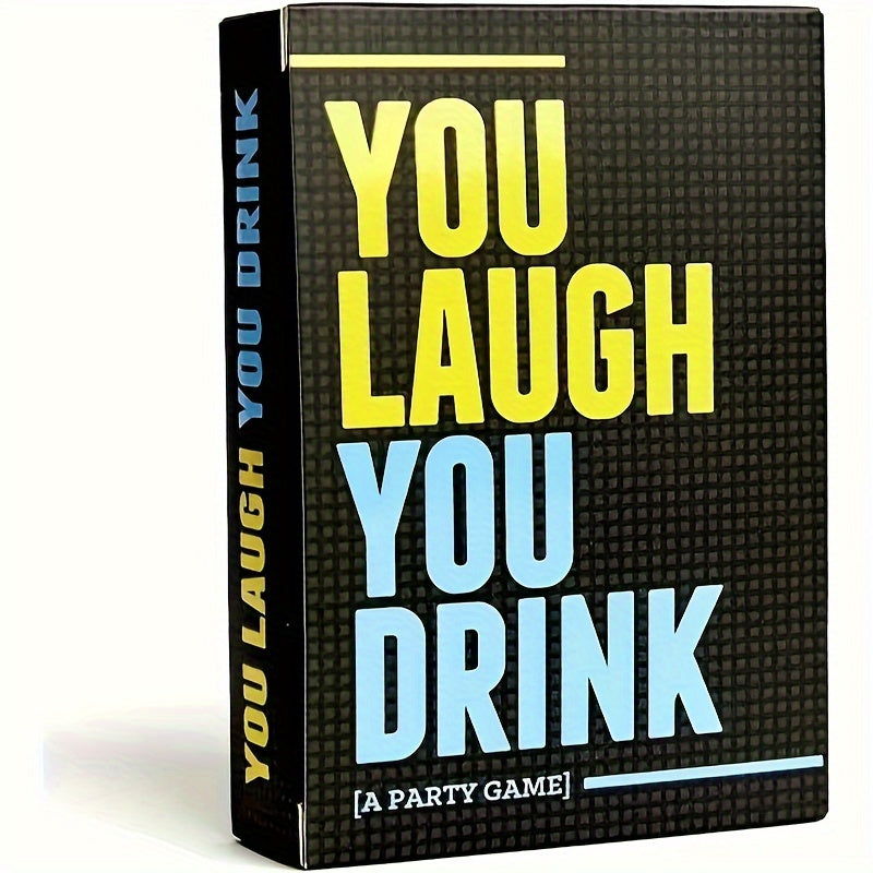 You Laugh, You Drink – The Ultimate Fun Drinking Game for Couples