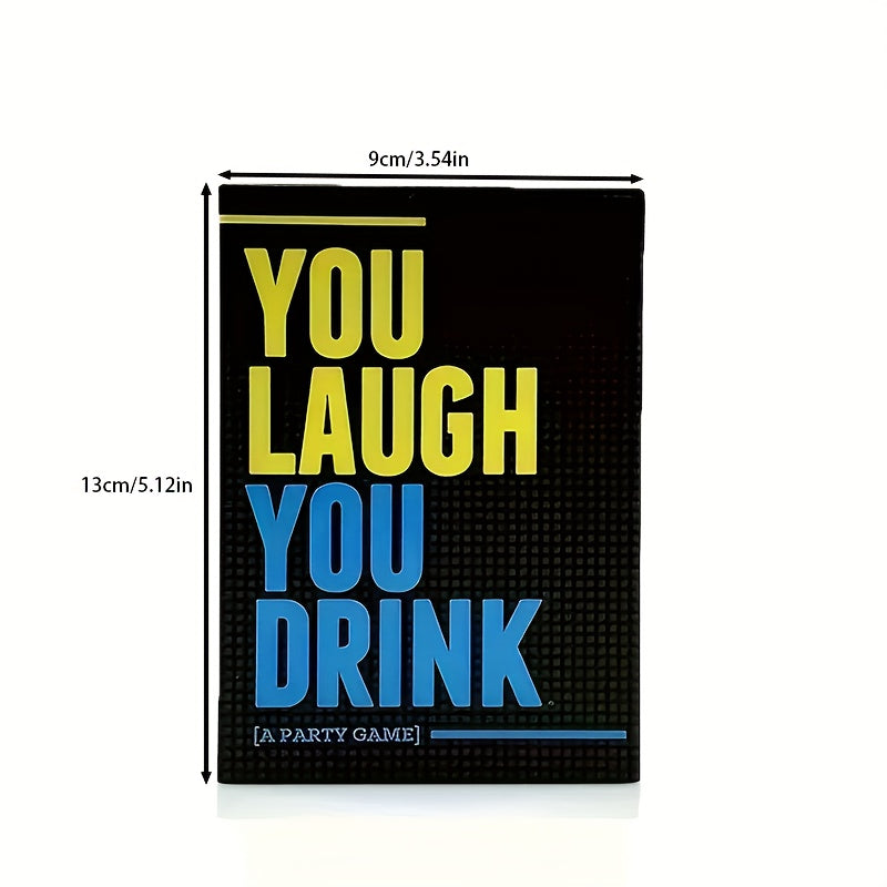 You Laugh, You Drink – The Ultimate Fun Drinking Game for Couples