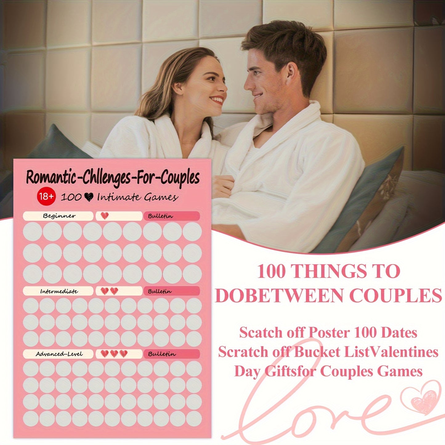 Couples Scratch-Off Game Cards – Unleash Fun & Romance Together