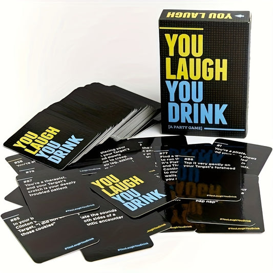 You Laugh, You Drink – The Ultimate Fun Drinking Game for Couples