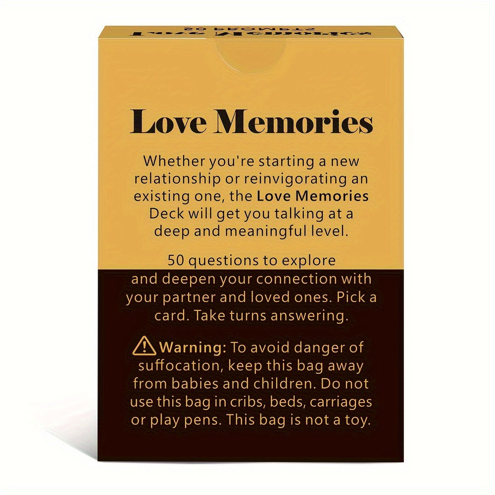 Love Memories – The Ultimate Intimate Game for Couples