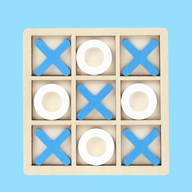 Wooden XO Double Game Board – Classic Fun for All Ages!