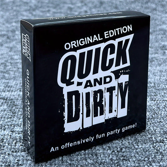 Quick & Dirty – The Fast-Paced, Hilarious Party Game for Adults