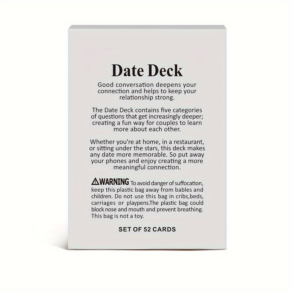 Date Deck – A Fun & Intimate Card Game for Couples