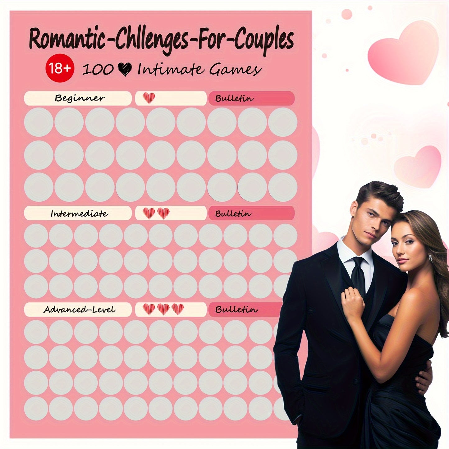 Couples Scratch-Off Game Cards – Unleash Fun & Romance Together