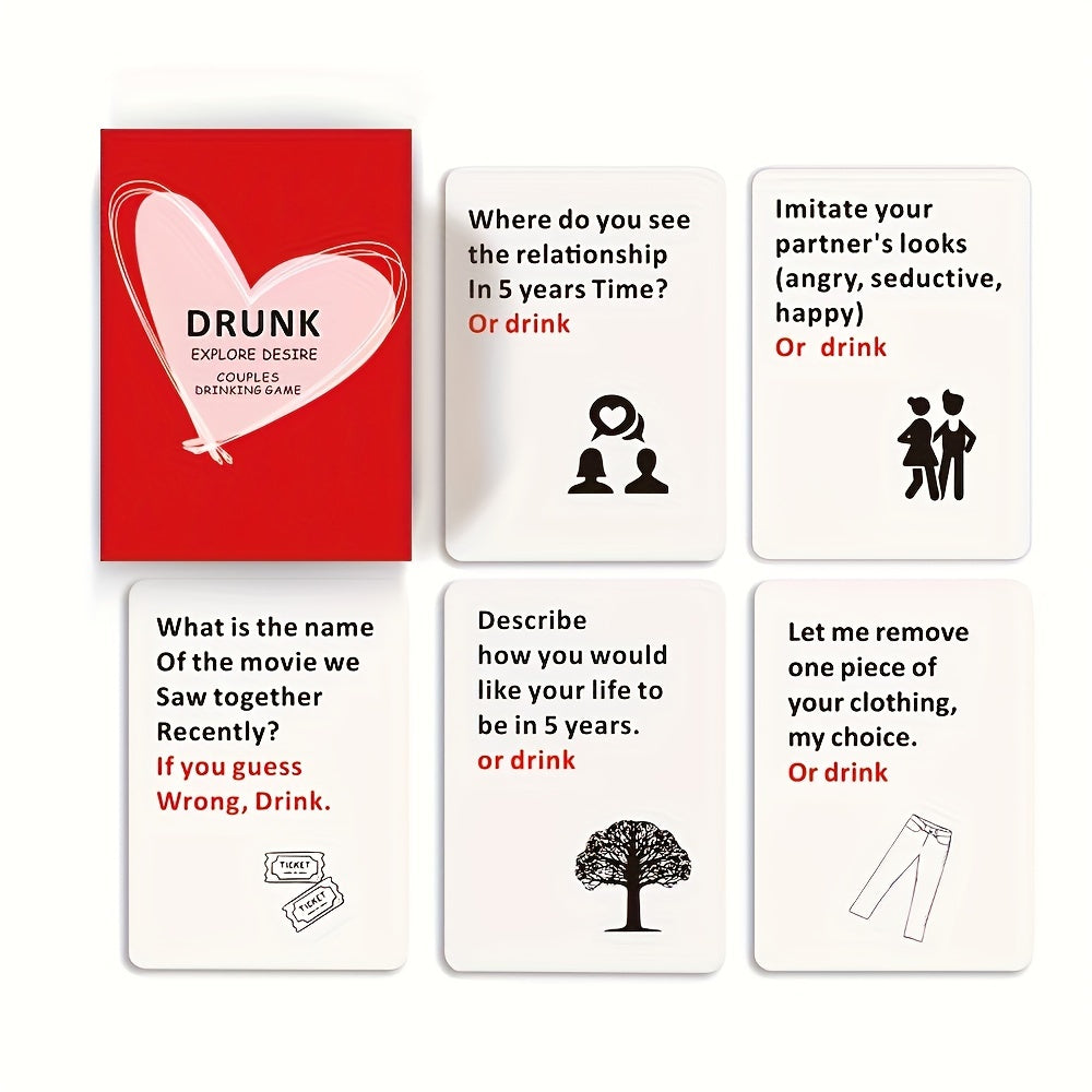 Drunk: Explore Desire – A Spicy Couples Drinking Game for Wild Nights